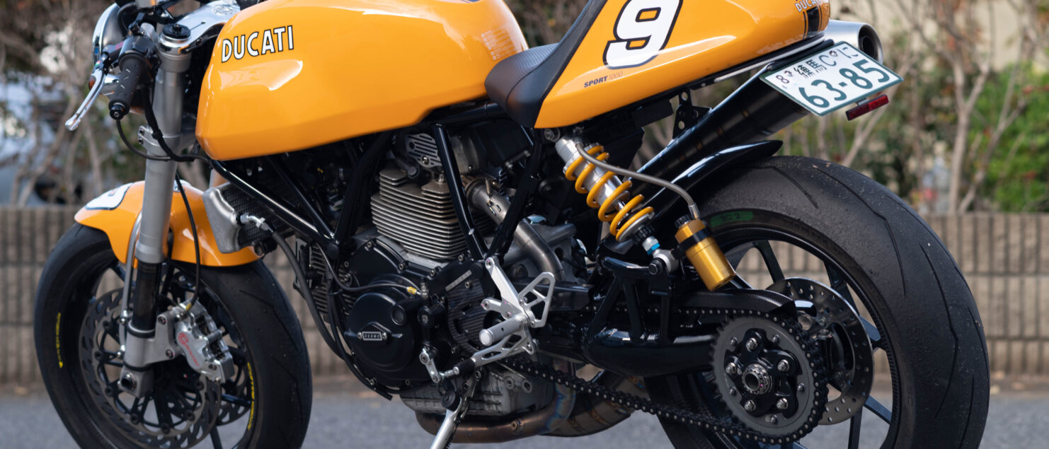 Ducati Sport1000の前後ショックを改造、そして更に - セイクレッド